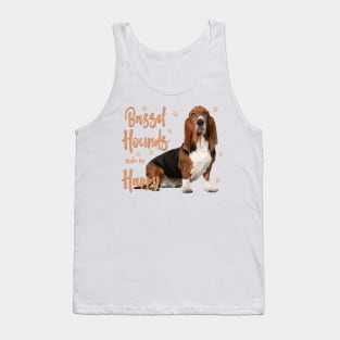 Basset Hounds Make Me Happy! Tank Top